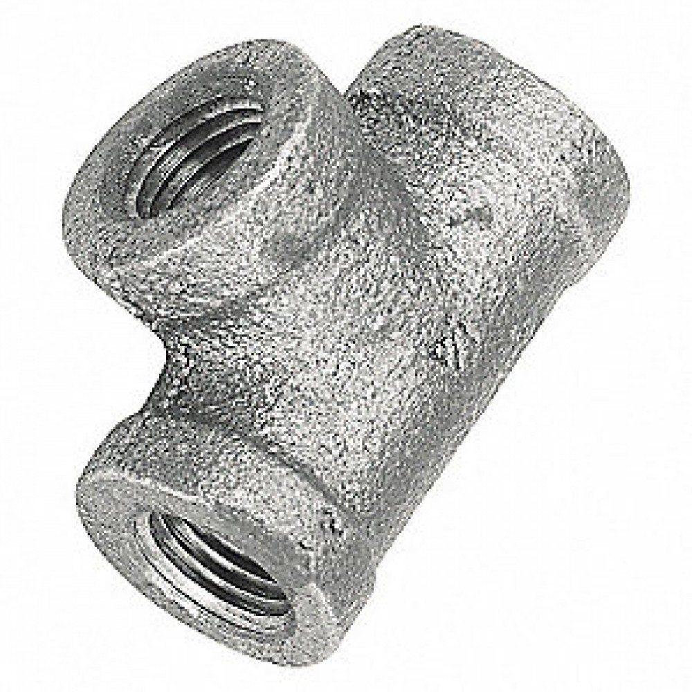 1 in. x 1 in. x 0.75 in. Galvanized Tee 1 in. x 1 in. x 0.75 in. Galvanized Tee