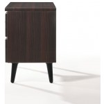 ACME Mahda Night Table, Cherry (High Gloss)