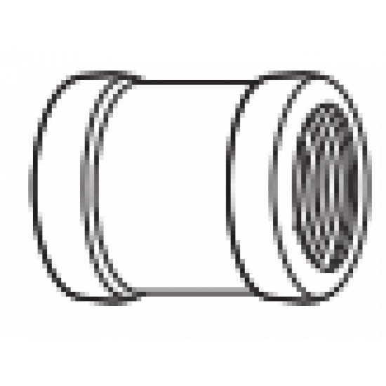 0.75 in. x 0.25 in. Galvanized Coupling