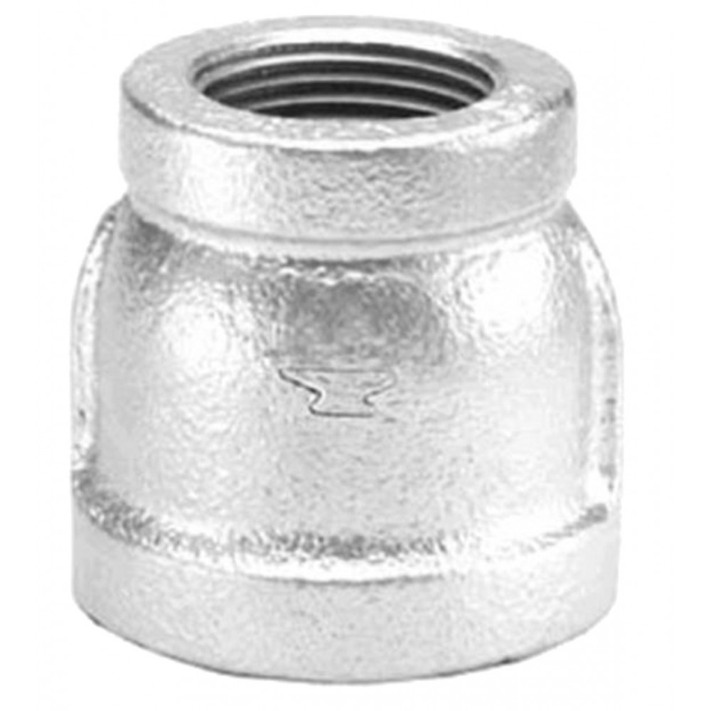 1.5 in. x 1.25 in. Galvanized Coupling 1.5 in. x 1.25 in. Galvanized Coupling