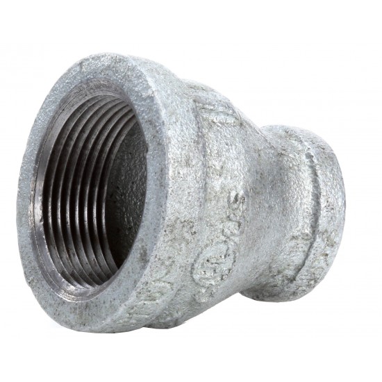 2 in. x 0.75 in. Galvanized Coupling