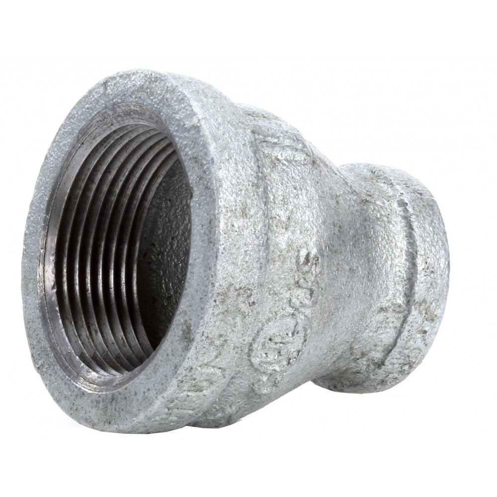 2 in. x 0.75 in. Galvanized Coupling 2 in. x 0.75 in. Galvanized Coupling