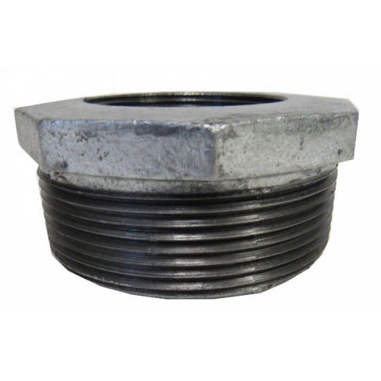 2 in. x 0.5 in. Galvanized Bushing