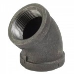 0.5 in. x 0.5 in. Iron 45 Elbow