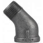 0.5 in. x 0.5 in. Iron 45 Street Elbow