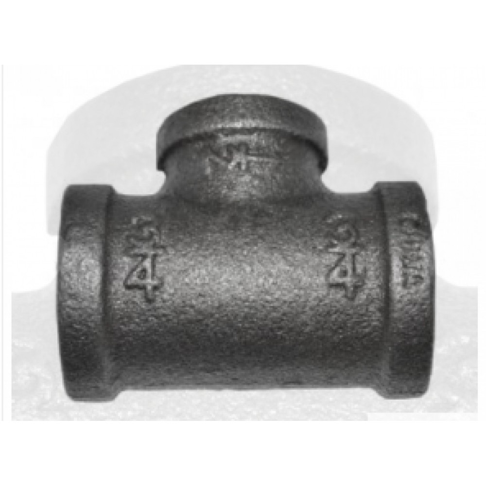 0.75 in. x 0.75 in. x 0.5 in. Iron Tee 0.75 in. x 0.75 in. x 0.5 in. Iron Tee