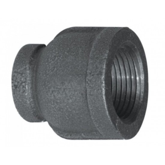 1 in. x 0.5 in. Iron Coupling