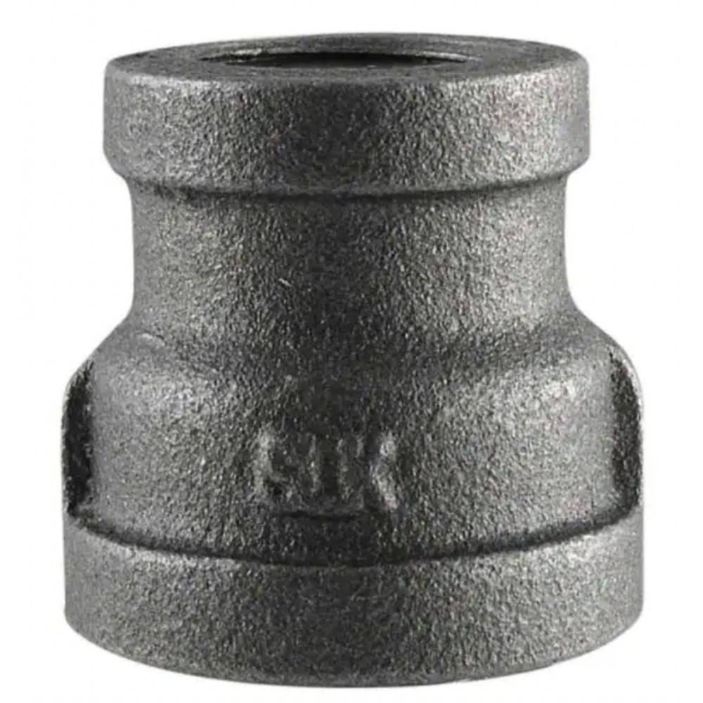 1.25 in. x 0.5 in. Iron Coupling 1.25 in. x 0.5 in. Iron Coupling