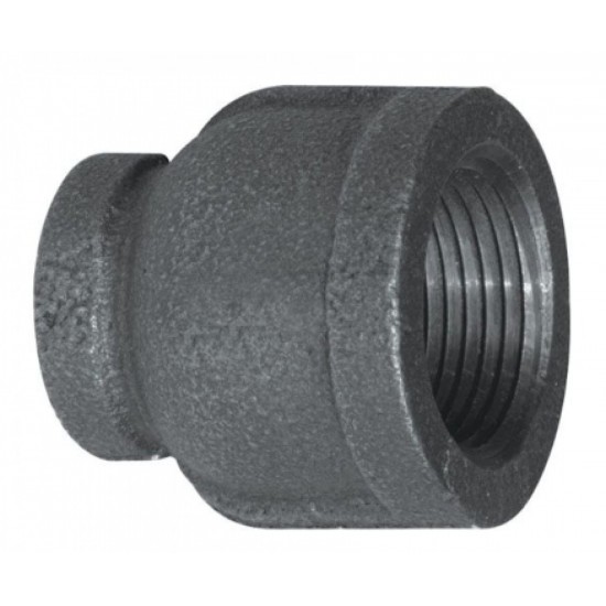 2 in. x 0.5 in. Iron Coupling