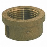 0.375 in. x 0.375 in. Brass Cap