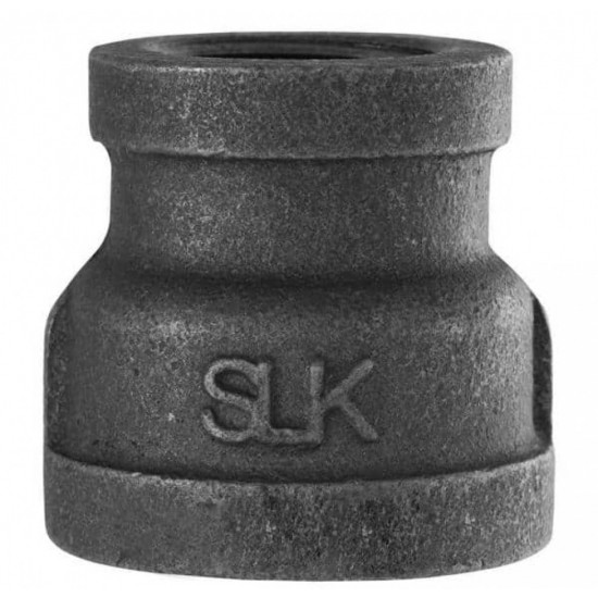 2 in. x 1.5 in. Iron Coupling