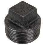 0.5 in. x 0.5 in. Iron Plug, L