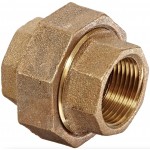 1.25 in. x 1.25 in. Brass Union