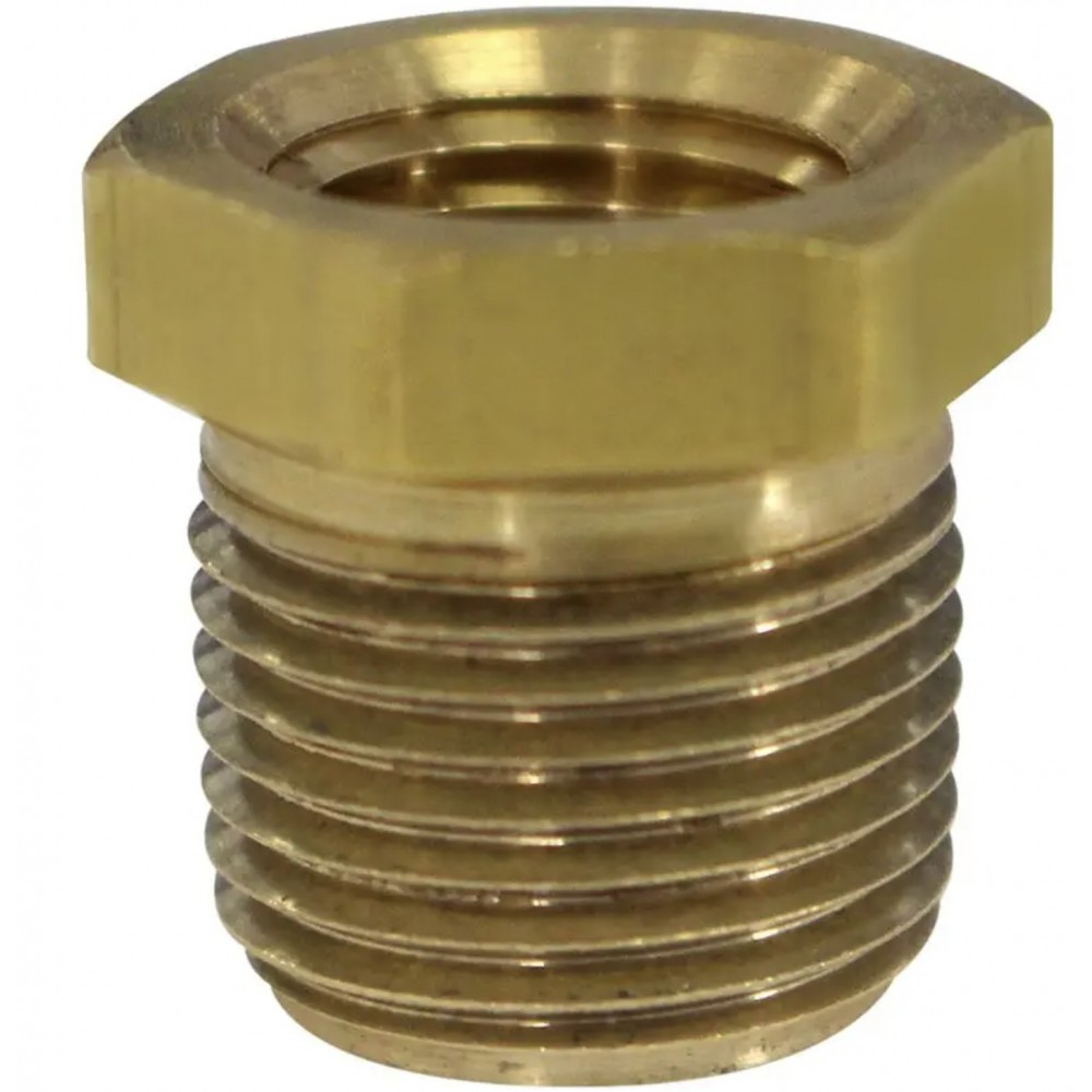 0.25 in. x 0.125 in. Brass Bushing 0.25 in. x 0.125 in. Brass Bushing