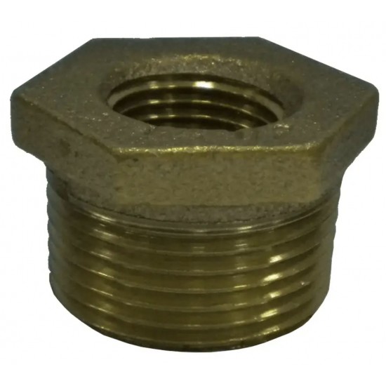 0.5 in. x 0.125 in. Brass Bushing