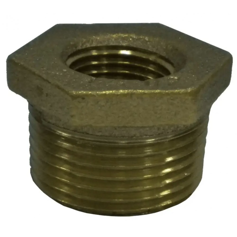 0.5 in. x 0.25 in. Brass Bushing 0.5 in. x 0.25 in. Brass Bushing