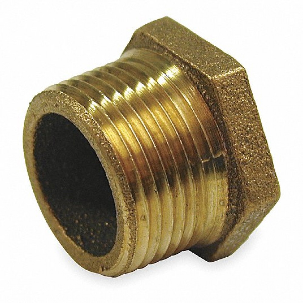 1.25 in. x 0.5 in. Brass Bushing 1.25 in. x 0.5 in. Brass Bushing