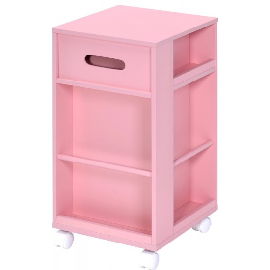 ACME Nariah Storage Cart, Pink