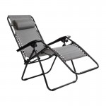 Flash Furniture Celestial Gray Zero Gravity Lounge Chair 2-GM-103122SS-GR-GG