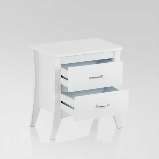 ACME Babb Night Table, White