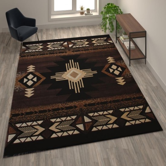 Flash Furniture Chocolate Rug ACD-RG137-810-CO-GG