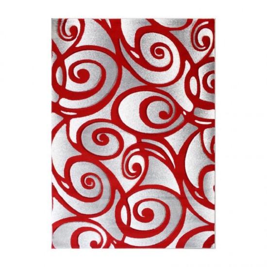 Flash Furniture Willow Collection Red 8' x 10' Area Rug ACD-RG241-810-RD-GG