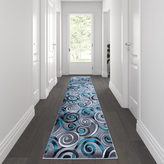 Flash Furniture Turquoise Rug ACD-RG414-310-TQ-GG