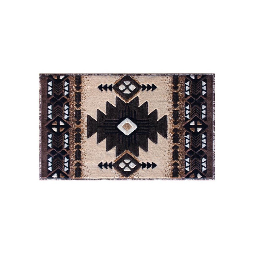 Flash Furniture Mohave Collection 2x3 Rustic Brown Area Rug ACD-RG611-23-BN-GG Flash Furniture Mohave Collection 2x3 Rustic Brown Area Rug ACD-RG611-23-BN-GG