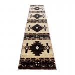 Flash Furniture Mohave Collection 2x10 Rustic Brown Area Rug ACD-RG784-210-BN-GG