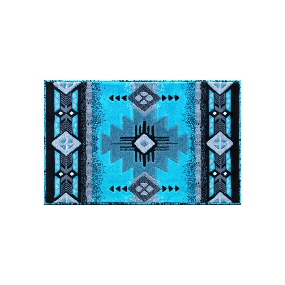 Flash Furniture Turquoise Rug ACD-RGC318-23-TQ-GG