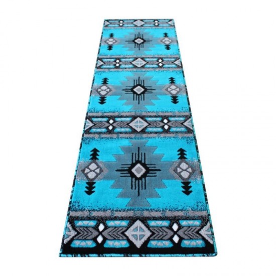 Flash Furniture Turquoise Rug ACD-RGC318-27-TQ-GG