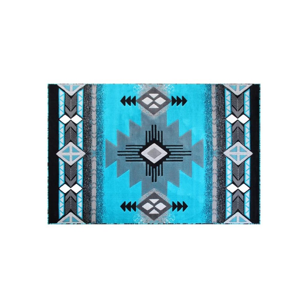 Flash Furniture Turquoise Rug ACD-RGC318-35-TQ-GG