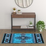 Flash Furniture Turquoise Rug ACD-RGC318-35-TQ-GG