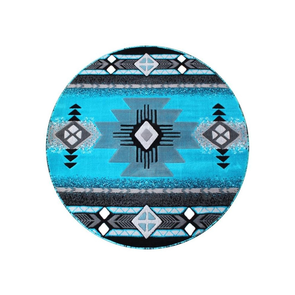 Flash Furniture Turquoise Rug ACD-RGC318-55-TQ-GG