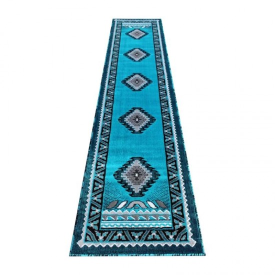 Flash Furniture Turquoise Rug ACD-RGD143-210-TQ-GG