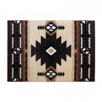 Flash Furniture Mohave Collection 5x7 Rustic Brown Area Rug ACD-RGELYF-57-BN-GG