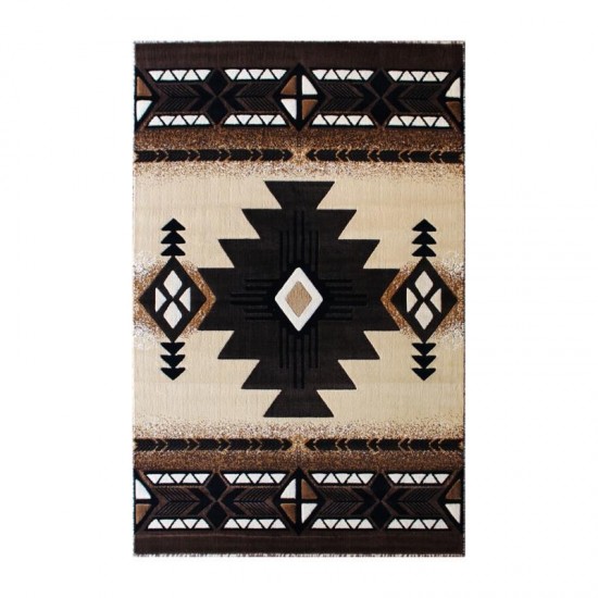 Flash Furniture Brown Rug ACD-RGKGYH-810-BN-GG