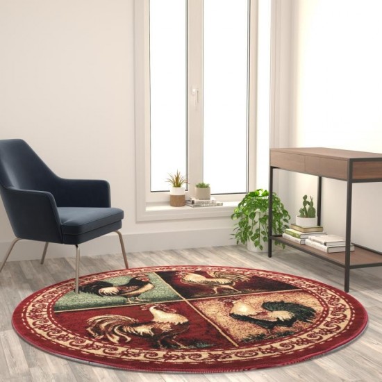 Flash Furniture Red Rug ACD-RGL379-66-RD-GG