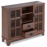 ACME Dubbs Console Table, Walnut