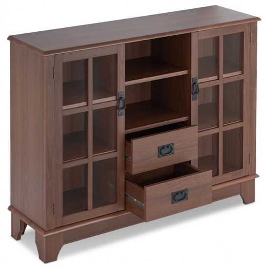 ACME Dubbs Console Table, Walnut