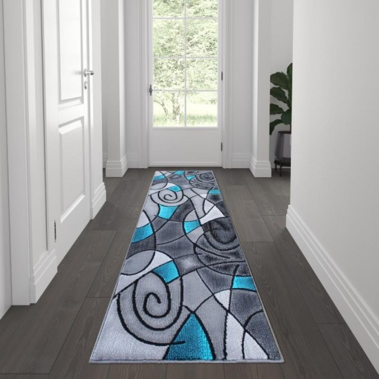 Flash Furniture Turquoise Rug ACD-RGTRZ860-27-TQ-GG