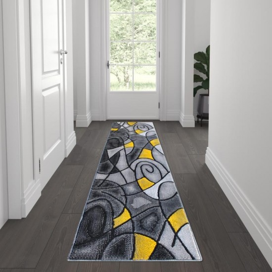 Flash Furniture Yellow Rug ACD-RGTRZ860-27-YL-GG