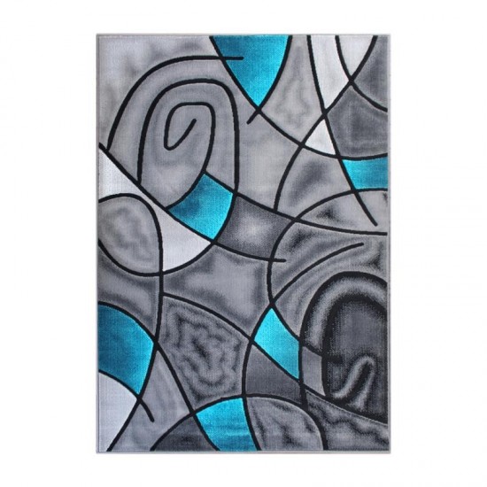 Flash Furniture Turquoise Rug ACD-RGTRZ860-57-TQ-GG