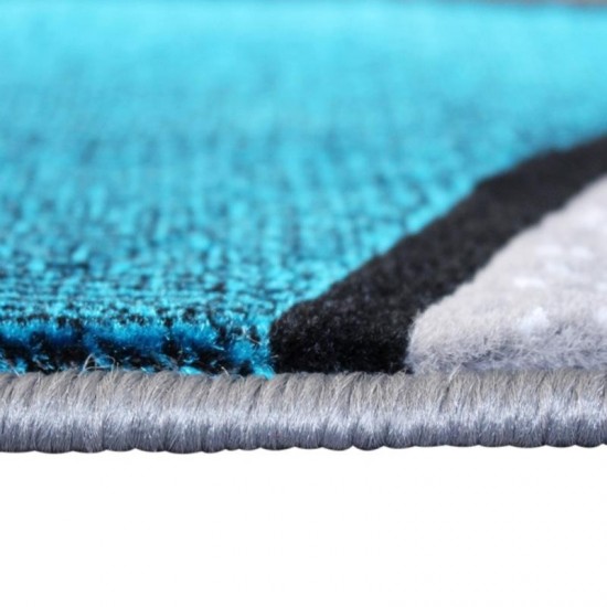 Flash Furniture Turquoise Rug ACD-RGTRZ860-57-TQ-GG