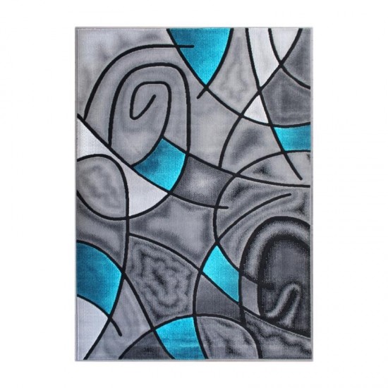 Flash Furniture Turquoise Rug ACD-RGTRZ860-69-TQ-GG