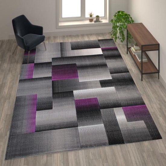 Flash Furniture Purple Rug ACD-RGTRZ861-810-PU-GG