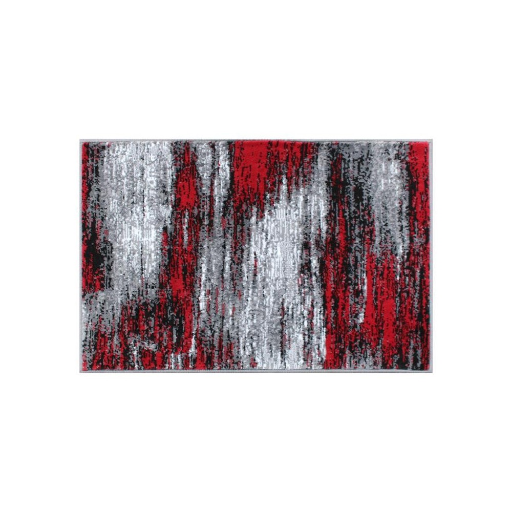 Flash Furniture Rylan Collection Red 2x3 Abstract Area Rug ACD-RGTRZ863-23-RD-GG