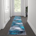 Flash Furniture Turquoise Rug ACD-RGTRZ863-27-TQ-GG