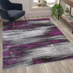 Flash Furniture Purple Rug ACD-RGTRZ863-57-PU-GG