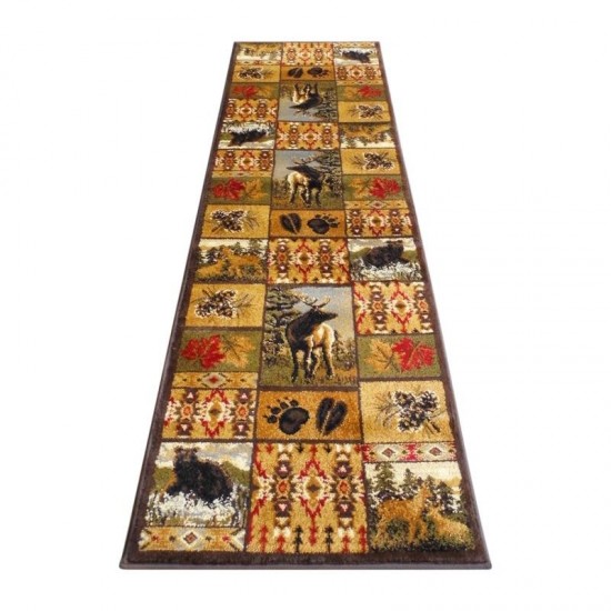 Flash Furniture Brown Rug ACD-RGZ876038-27-BN-GG